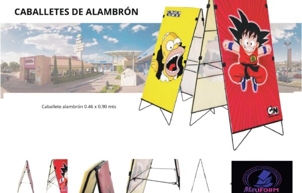 caballete de alambron